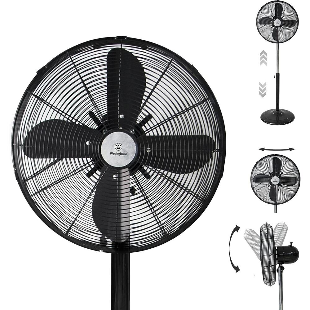 Westinghouse Retro/Vintage Metal Electric Fan 16 Inches